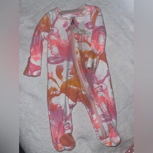 Nike Newborn Colorful Baby Footie Onsie